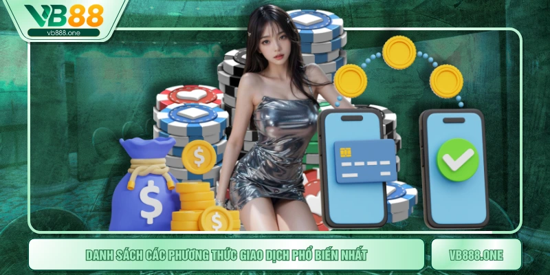 Danh sách các phương thức giao dịch phổ biến nhất