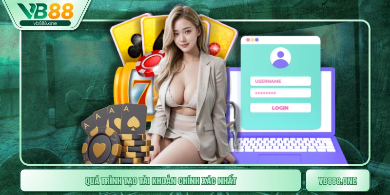 Quá trình tạo tài khoản chính xác nhất